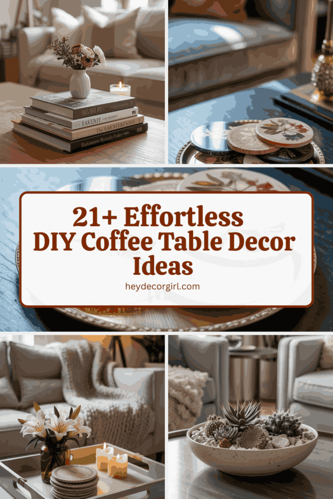 DIY Coffee Table Decor Ideas