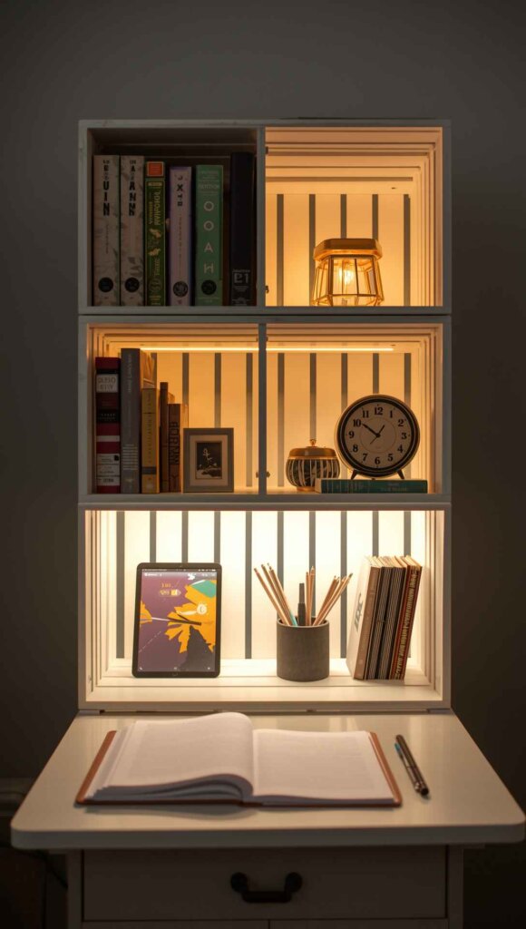 DIY Desk Hutch