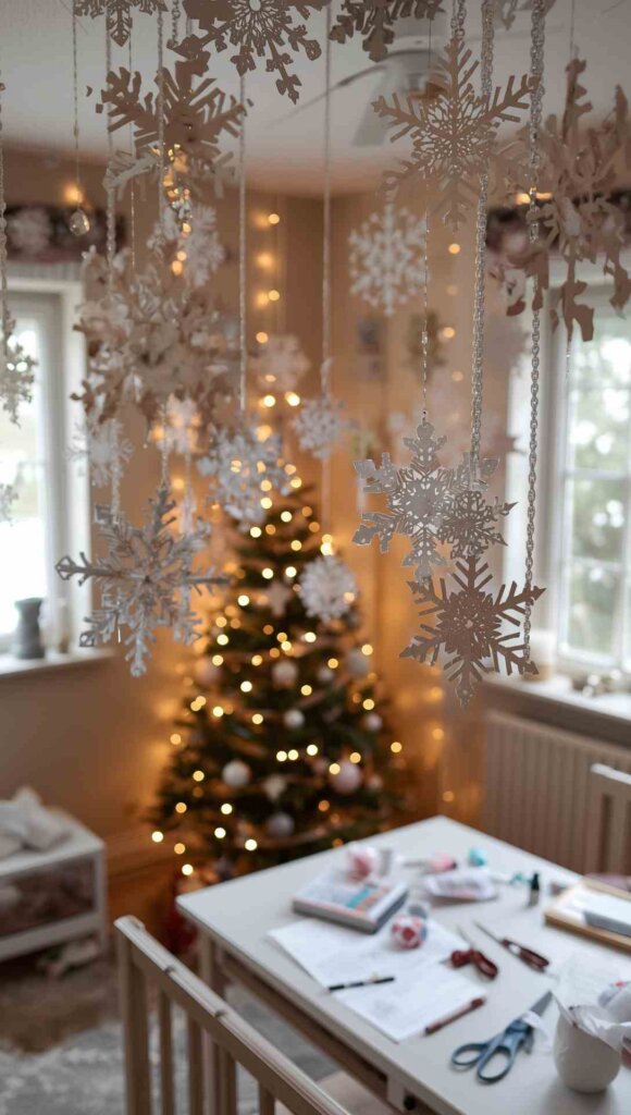 DIY Paper Snowflakes