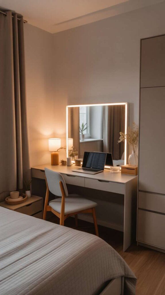 Desk By the Bed