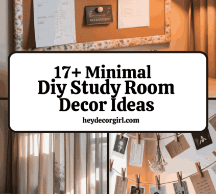 Diy Study Room Decor Ideas