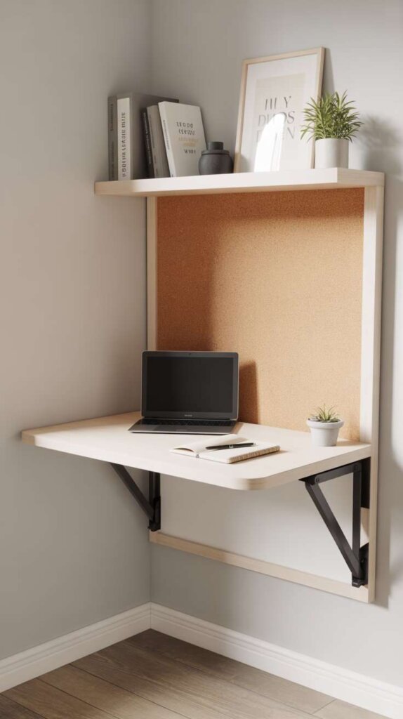 Foldable Wall-Mounted Desk