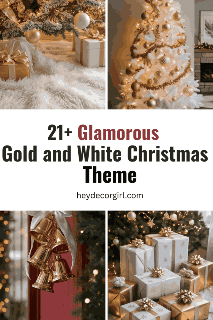 Gold and White Christmas Theme