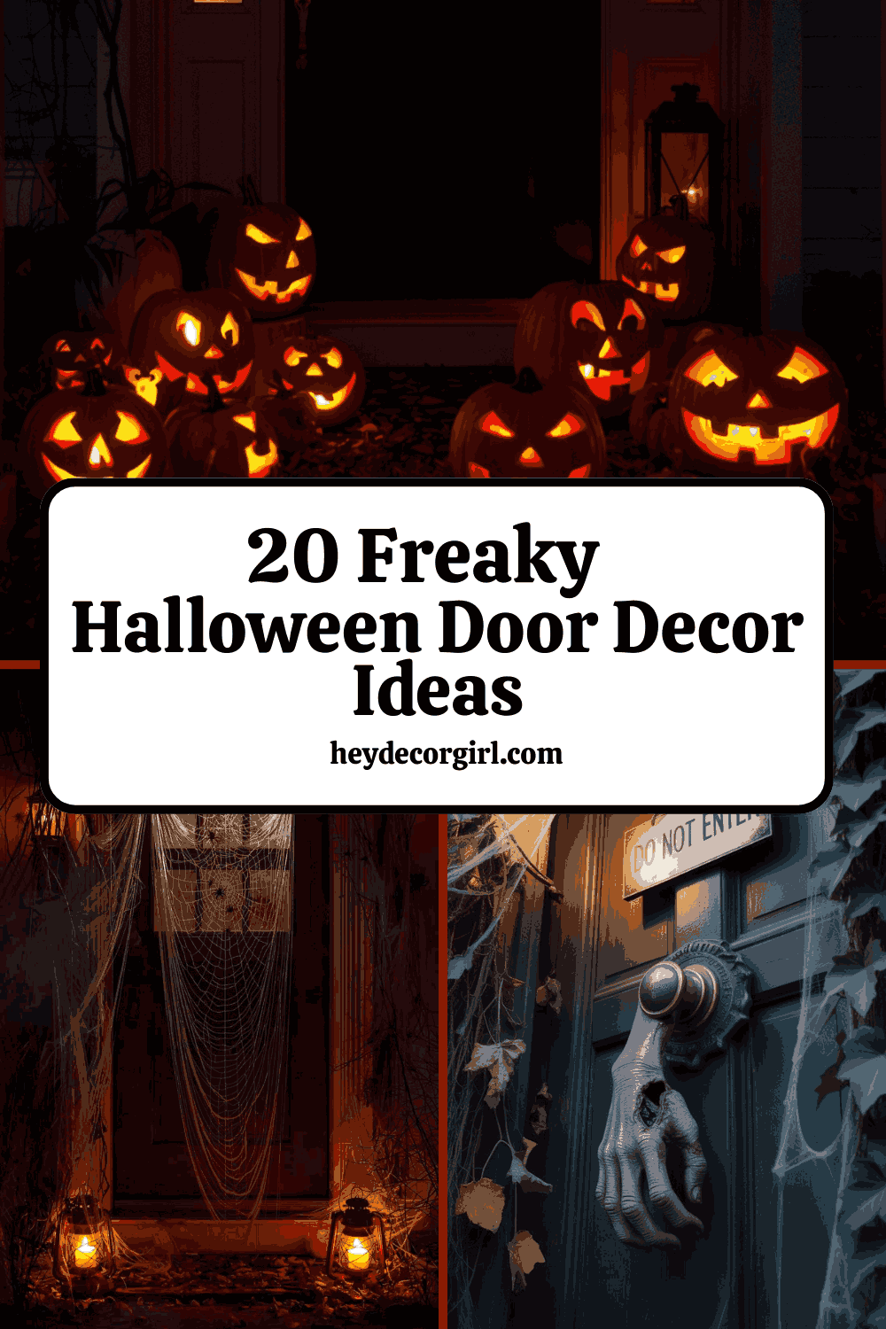 Halloween Door Decor Ideas