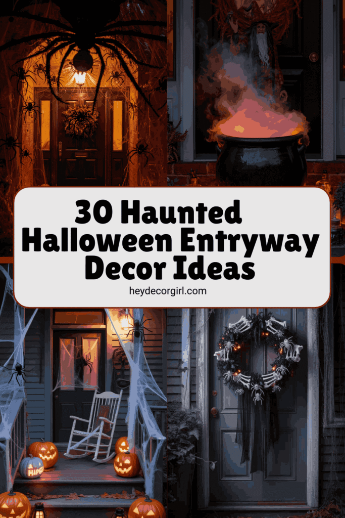 Halloween Entryway Decor Ideas