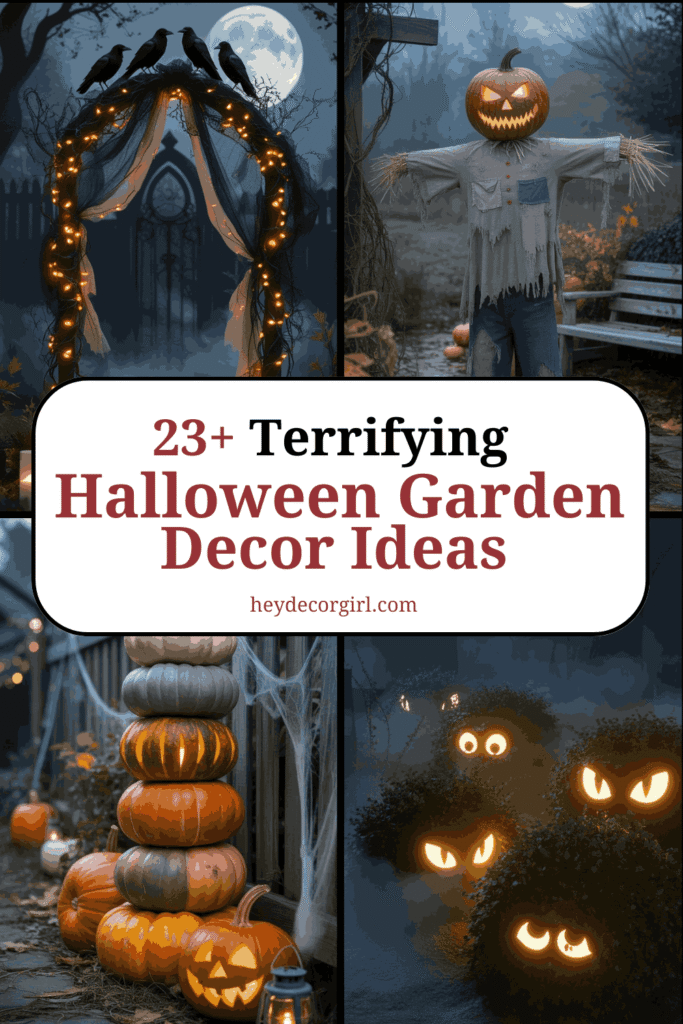 Halloween Garden Decor Ideas