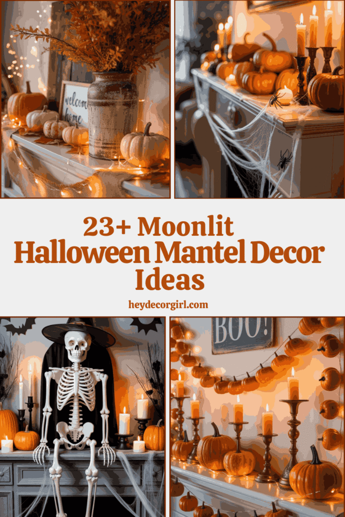 Halloween Mantel Decor Ideas