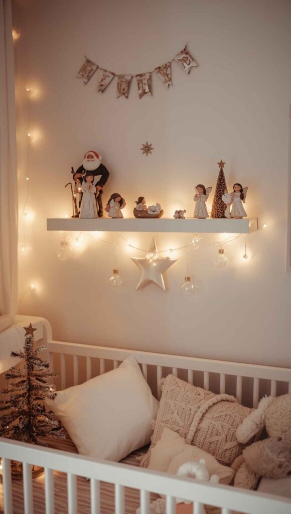 Holiday-Themed Wall Shelf