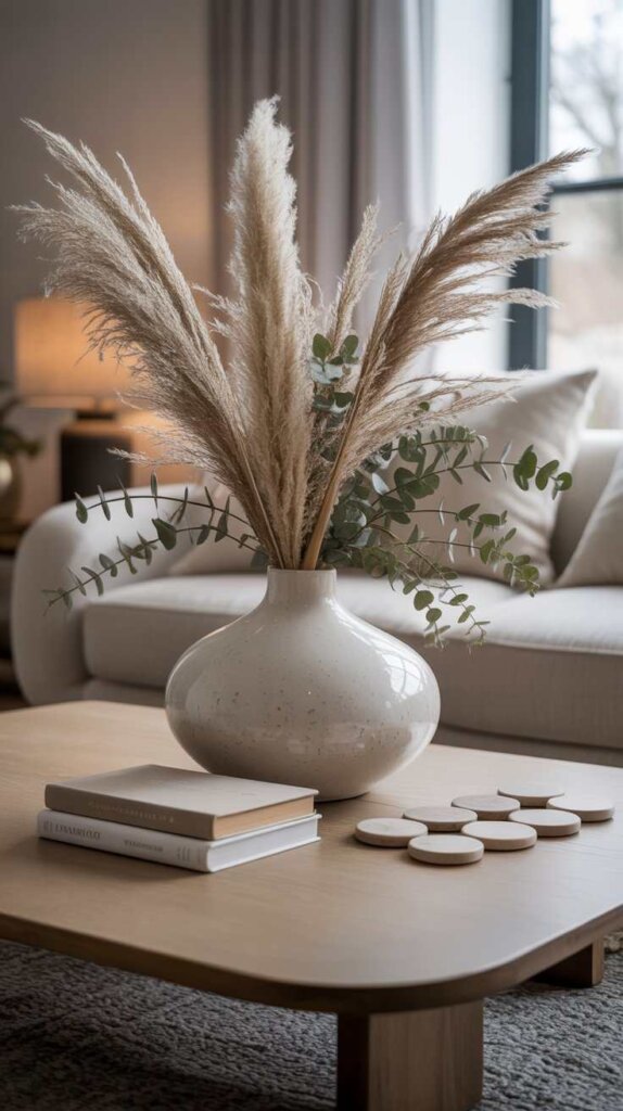 Large Vase with Dried Branches