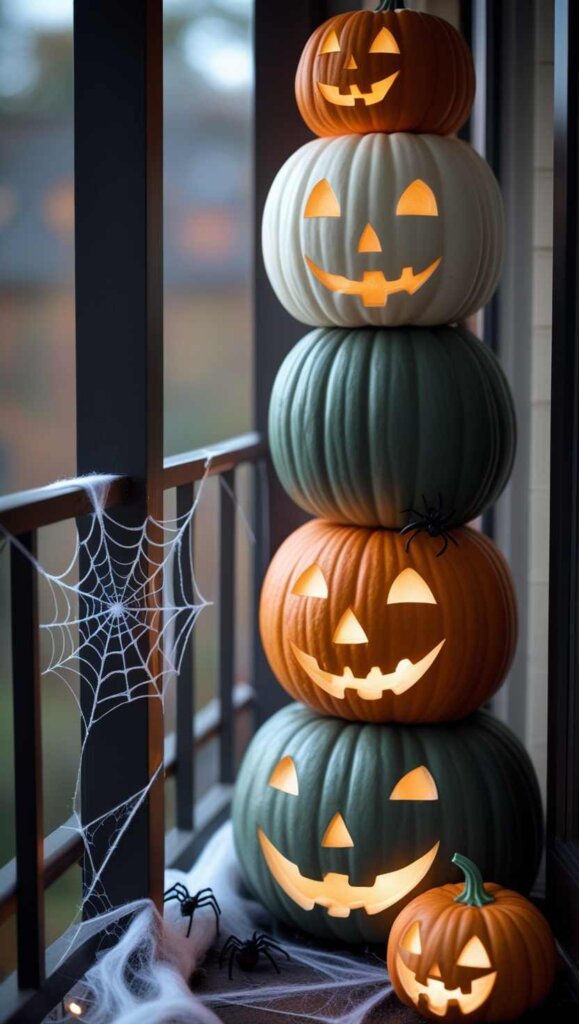 Pumpkin Stack Totem
