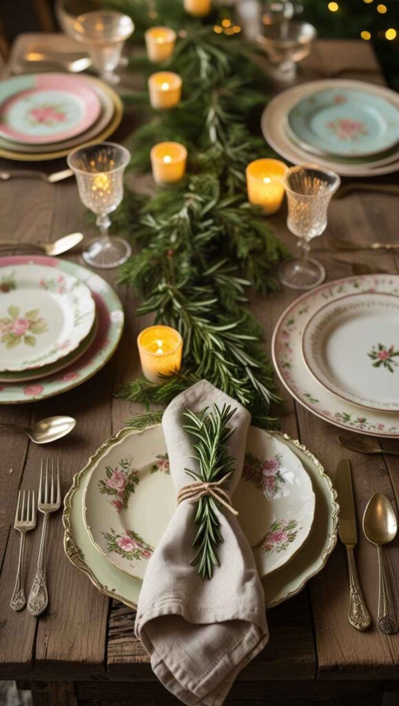 Vintage-Inspired Place Settings