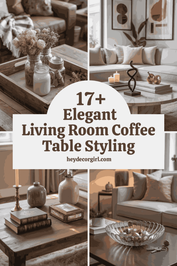 Living Room Coffee Table Styling