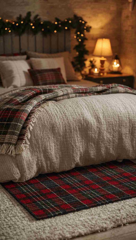 Plaid Accent Rug