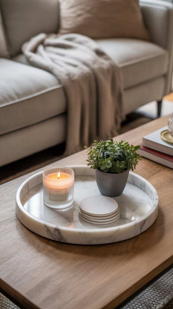 Marble Tray for Organization