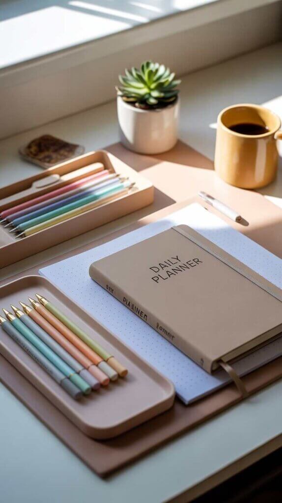 Matching Stationery and Notebooks