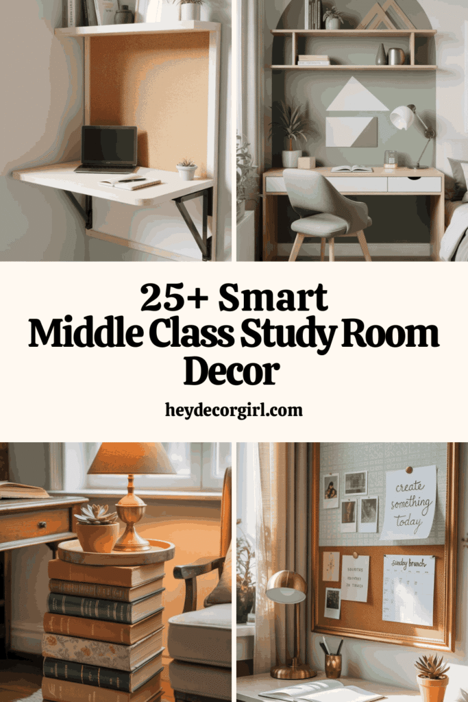 Middle Class Study Room Decor