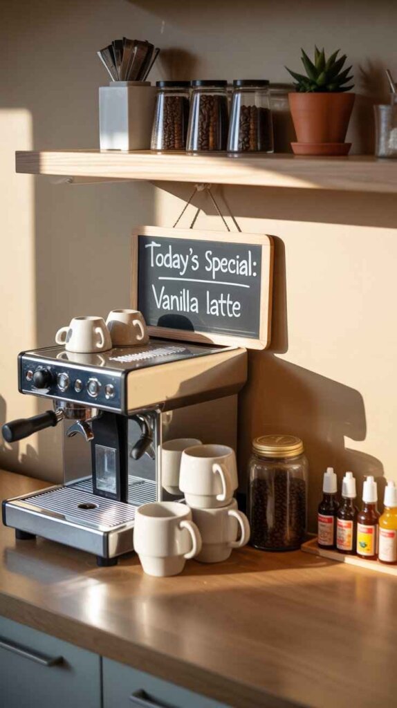 Mini Café Sign Display