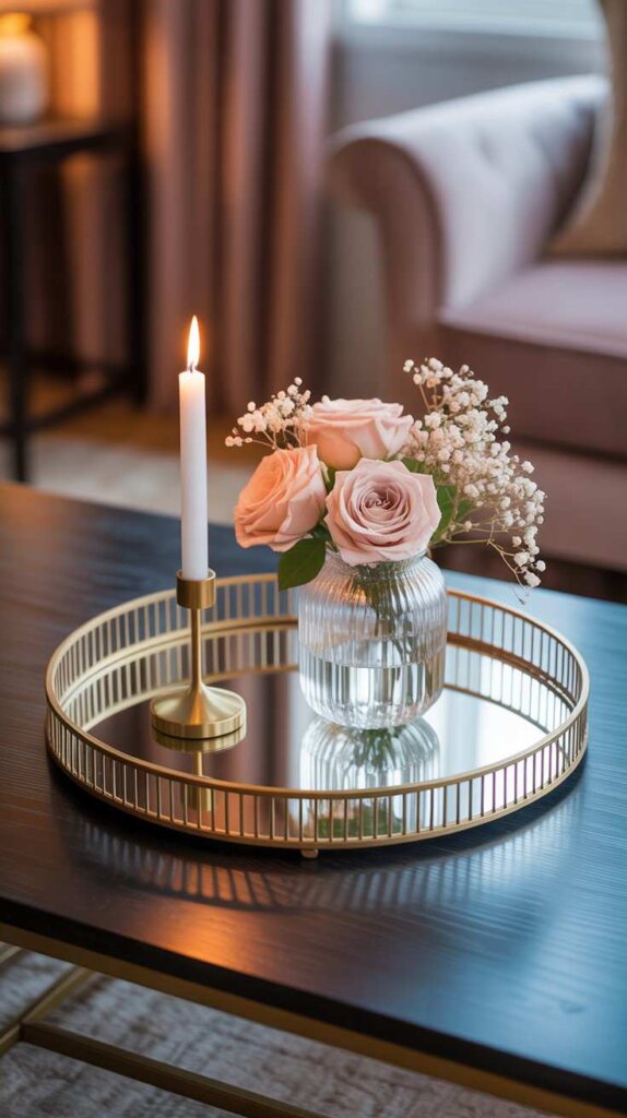 Mirror Tray for Extra Glam
