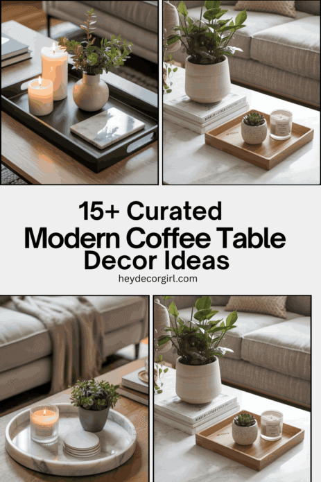 Modern Coffee Table Decor Ideas