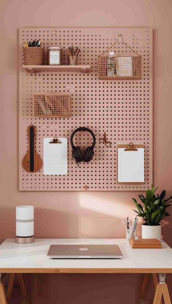 Pegboard for Smart Storage