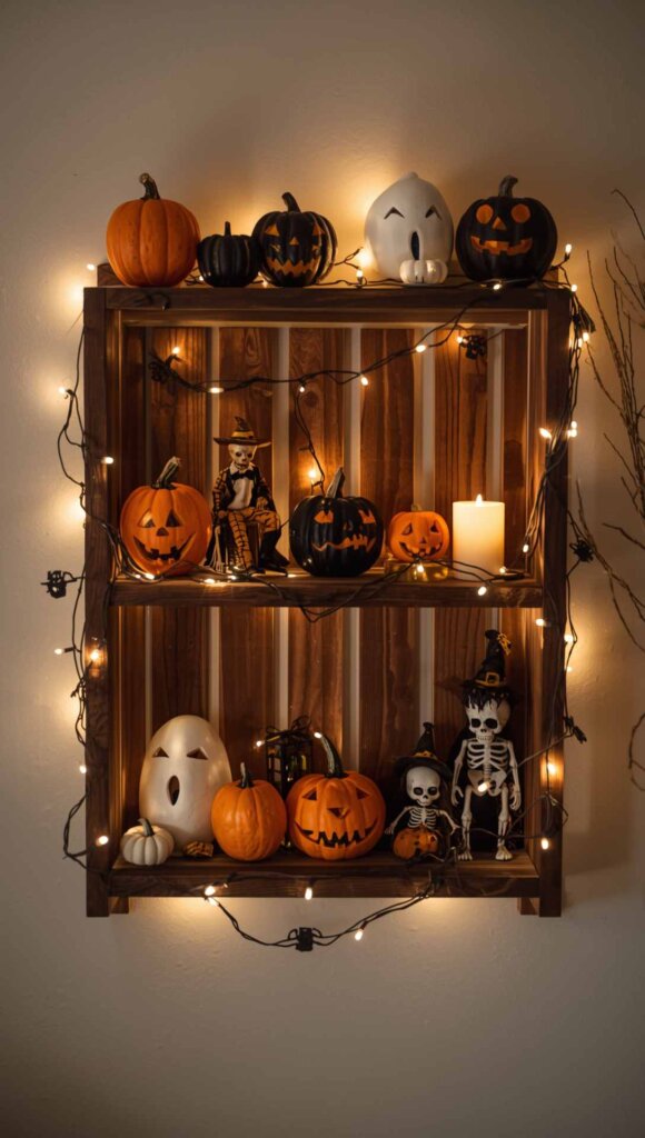 Pumpkin Wall Shelf