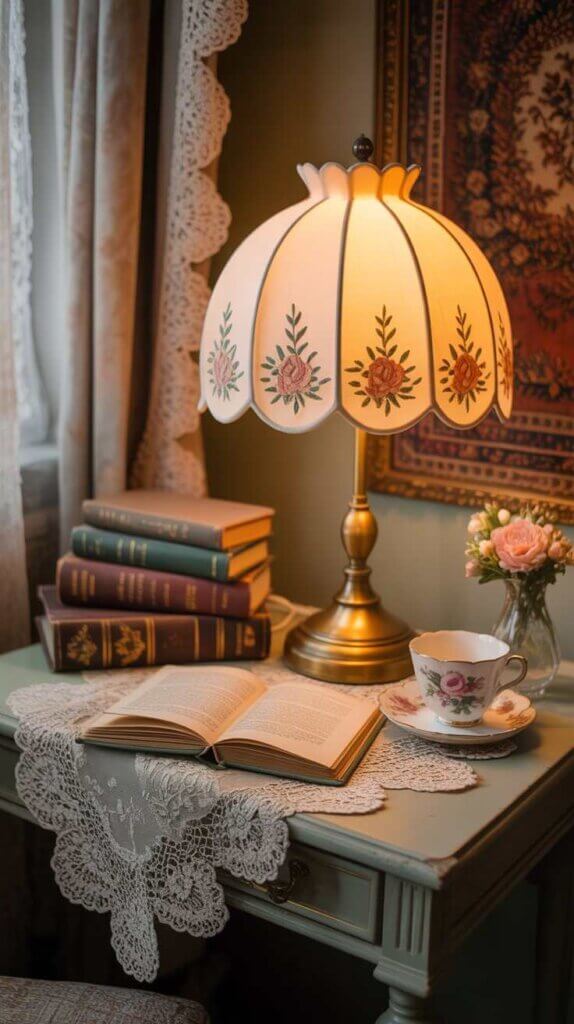 Scalloped Lampshade Magic