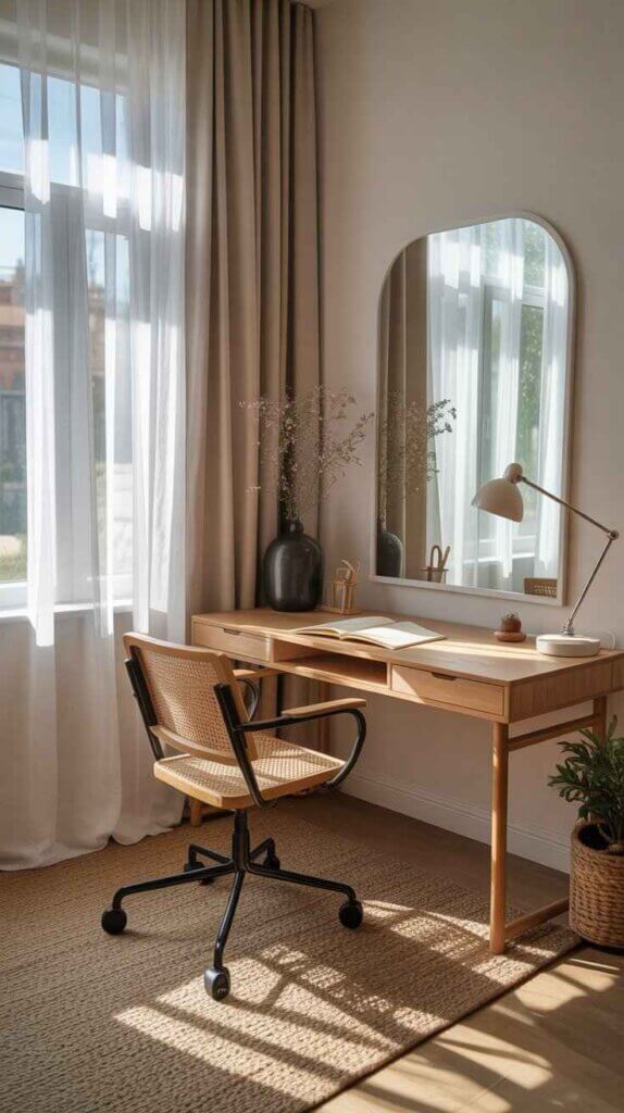 Sheer Curtains with Natural Light