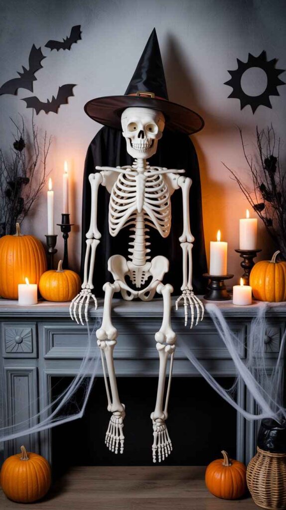 Skeleton Guest Mantel