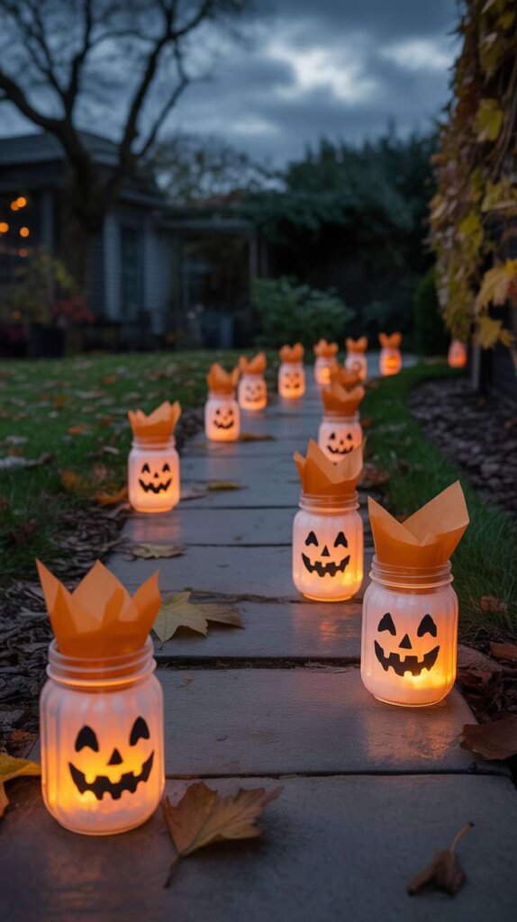 Spooky Lantern Pathways
