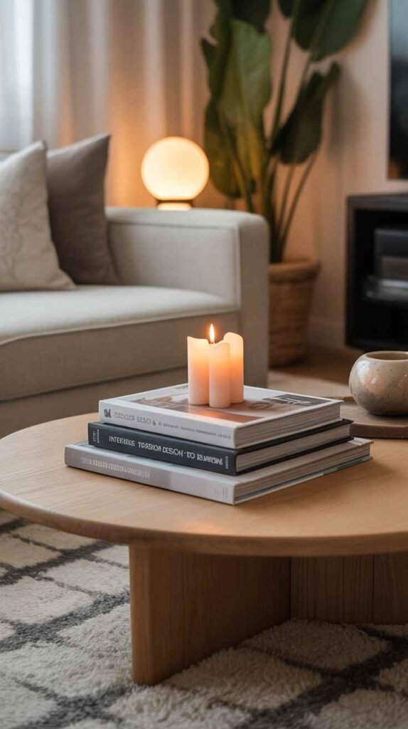 Stack of Coffee Table Books