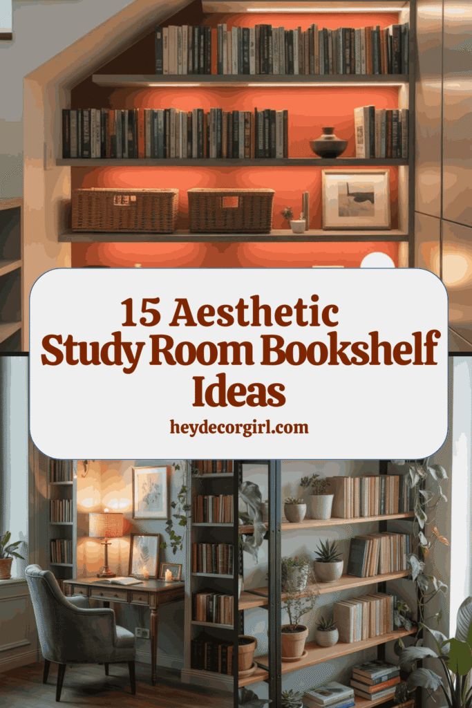 Study Room Bookshelf Ideas