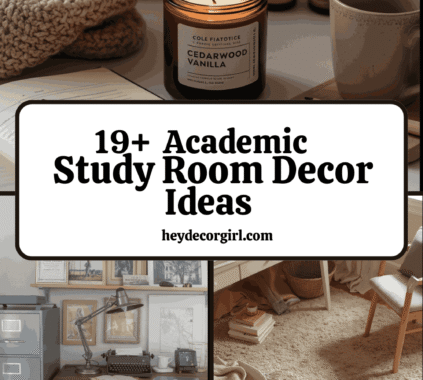 Study Room Decor Ideas