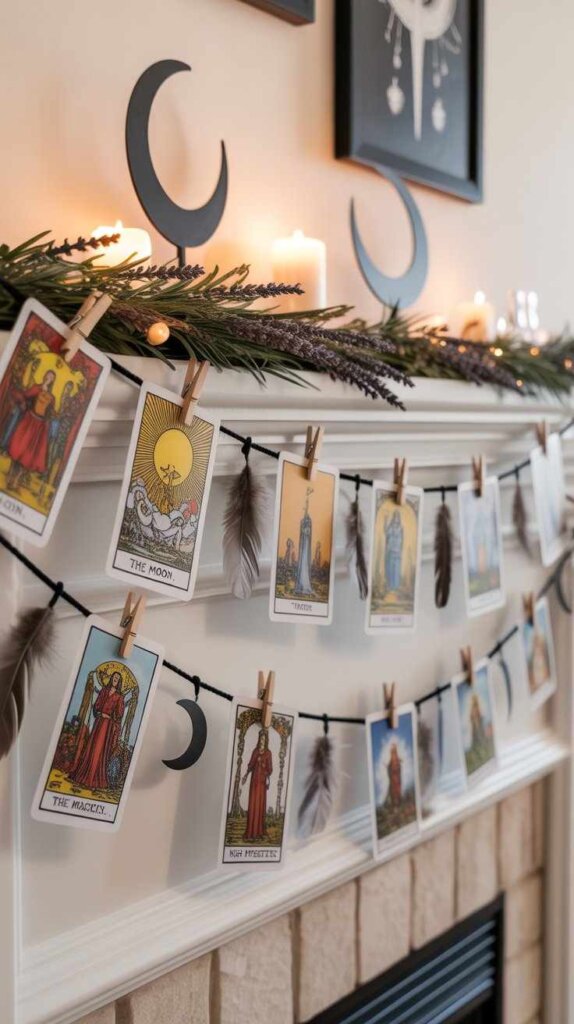 Tarot Card Garland