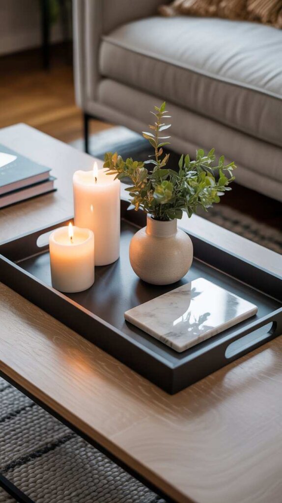 Tray Styling for Organization