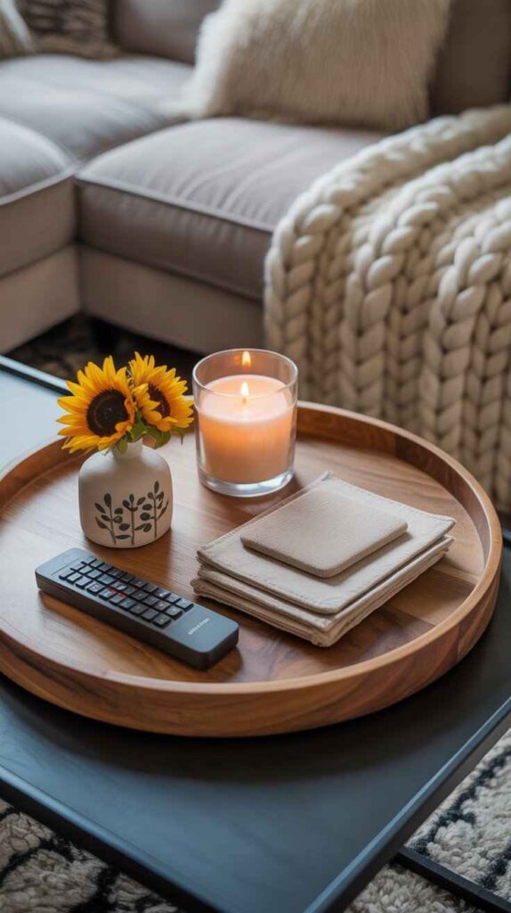 Tray with Everyday Essentials