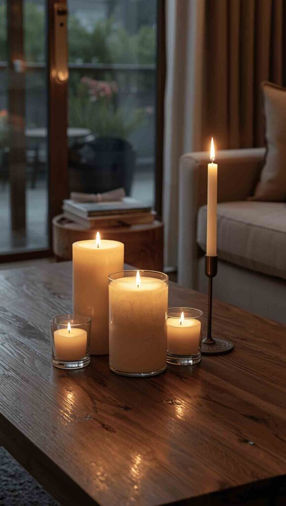 Warm Glow with Candles