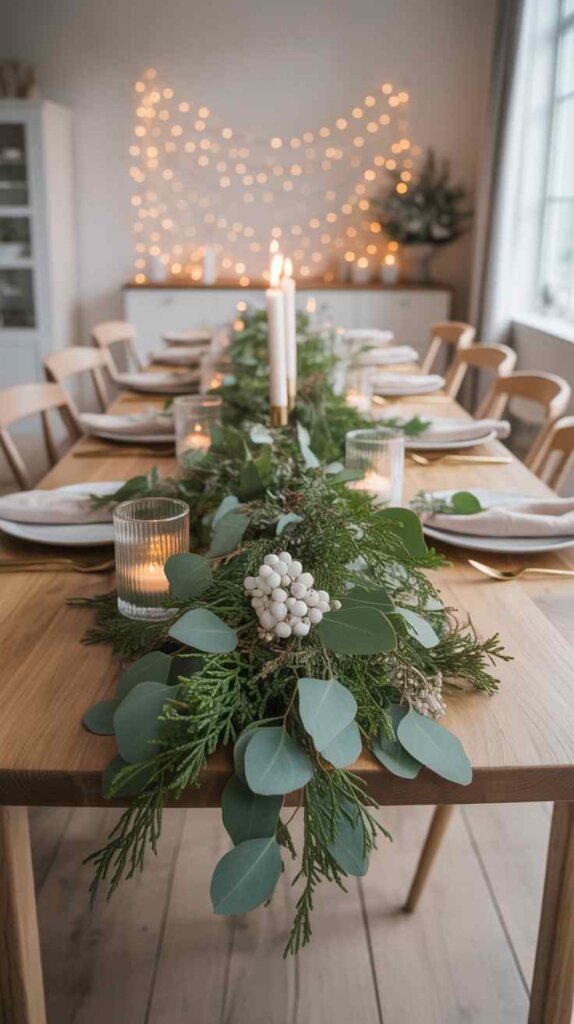 Natural Garlands with Eucalyptus