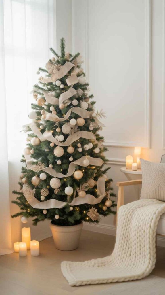 Neutral Toned Ornaments