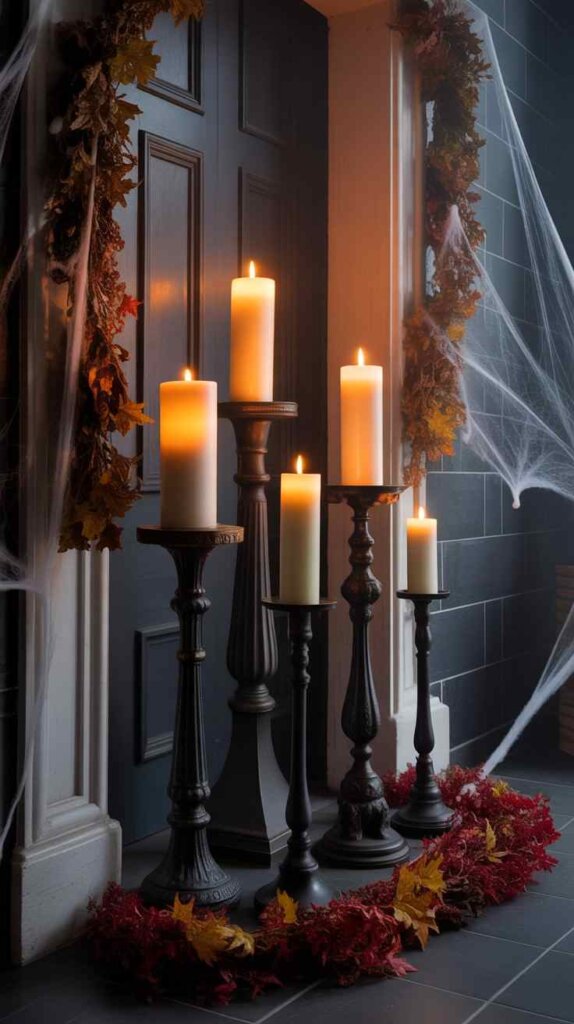 Gothic Candle Display