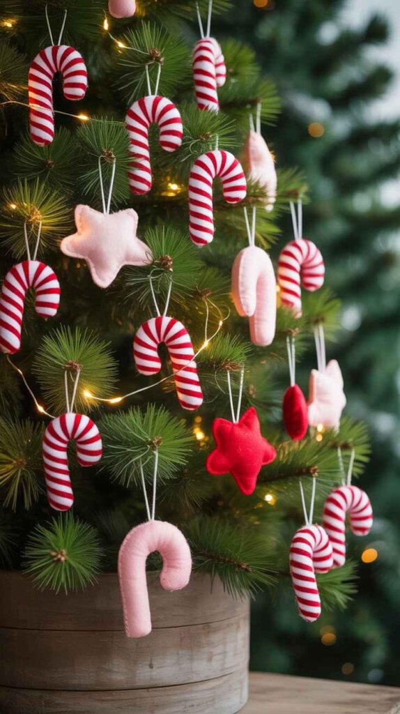 Candy Cane Hanging Ornaments