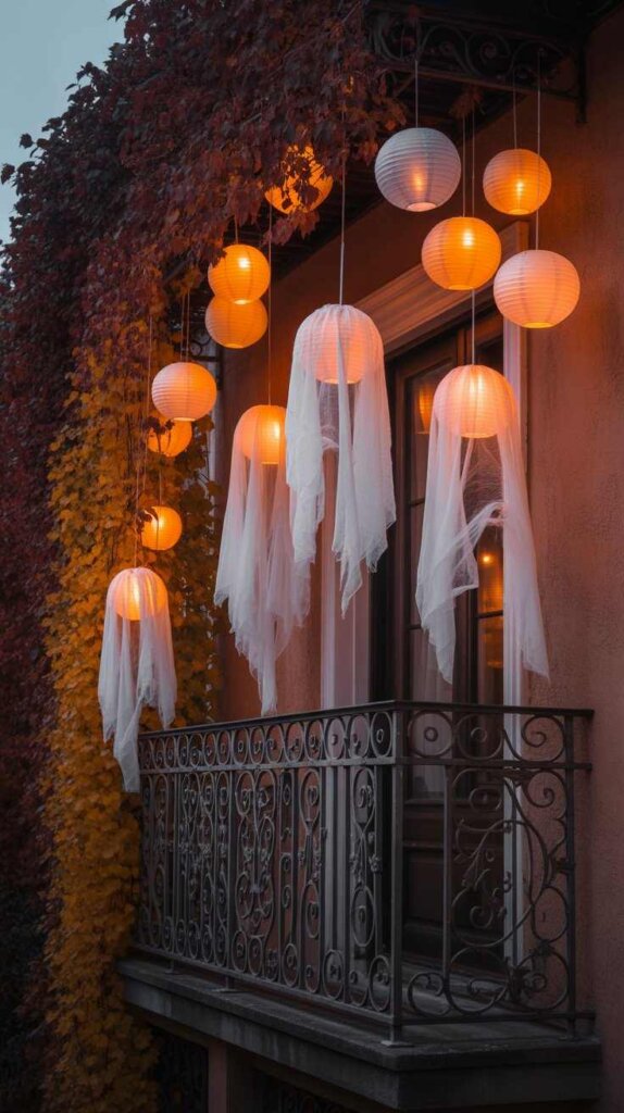 Hanging Lantern Ghosts
