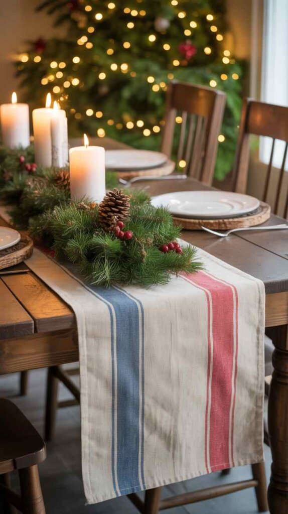 Grain Sack Table Runner