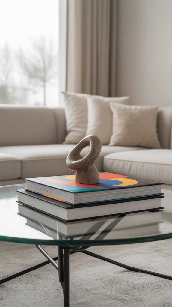 Stacked Art Books