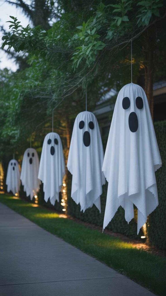 Ghostly Hanging Drapes