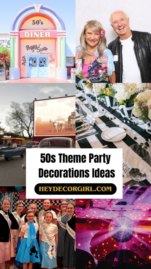 50s Theme Party Decorations