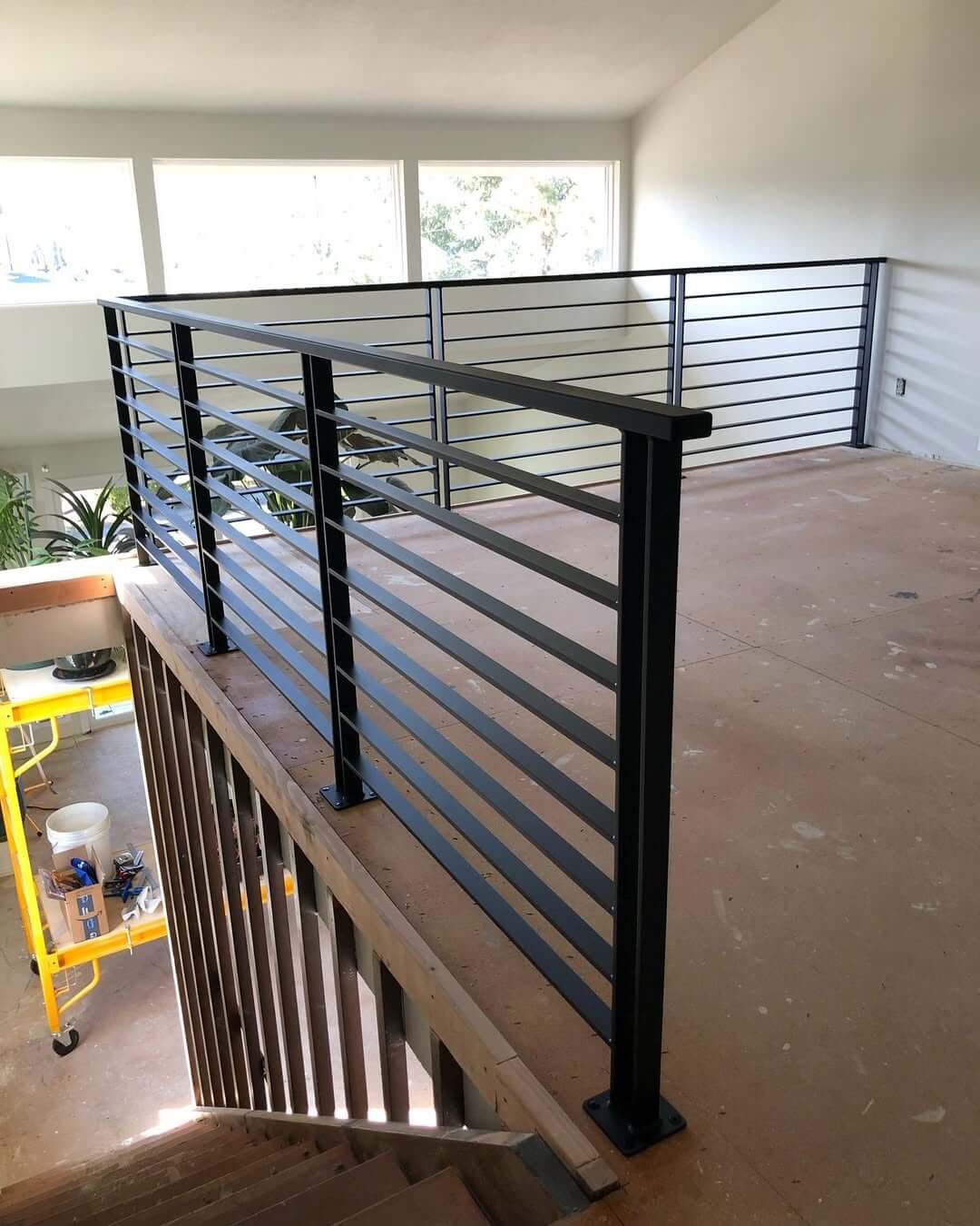Black Stair Railing