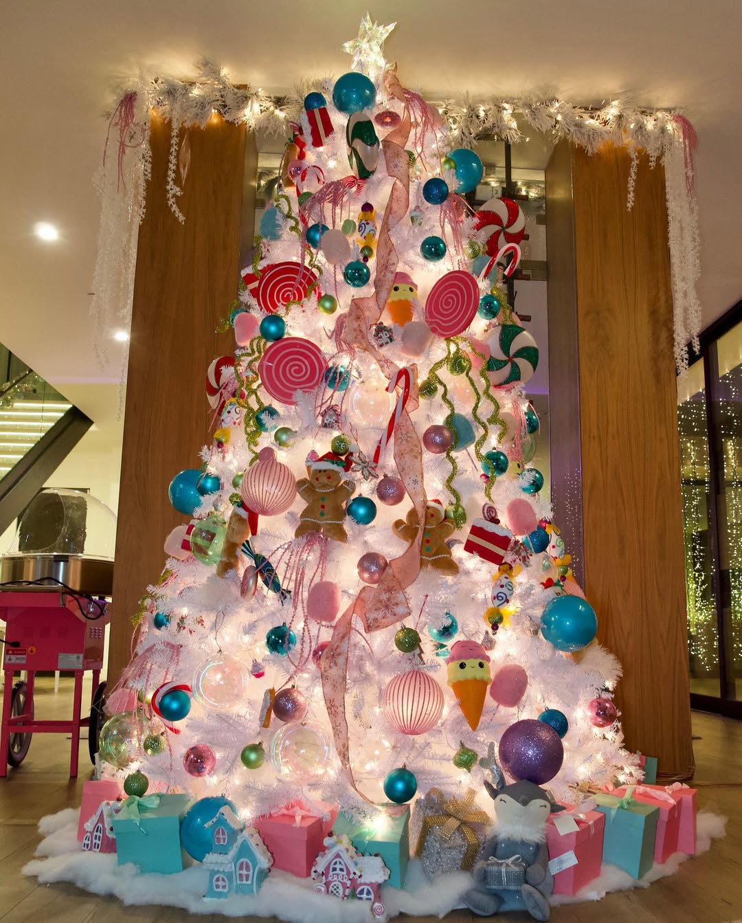 Candy Themed Christmas Decorations