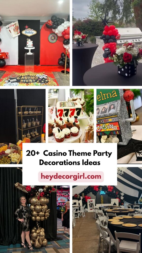 Casino Theme Party Decorations