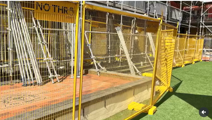 Temporary Fence Ideas