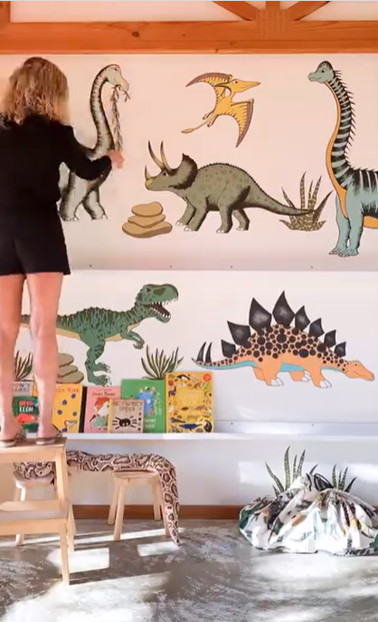 Dinosaur Themed Room Decoration